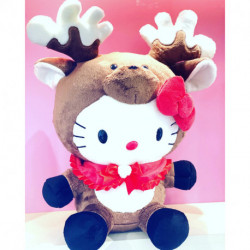 Hello Kitty 12 inches Plush Reindeer