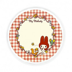 My Melody Ceramic Plate (Red Classic Gingham Series)