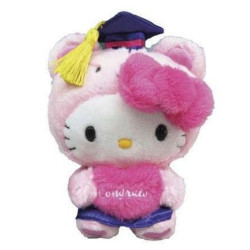 Hello Kitty Bean Doll Pink Graduation
