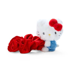 Hello Kitty Hugging Mascot Plush Scrunchie :