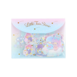 Little Twin Stars Flake Stickers And Case Set :