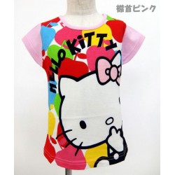 Hello Kitty French Sleeve T-Shirt P 130 Apple
