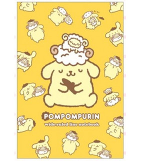 Pompompurin Notebook: Horizontal