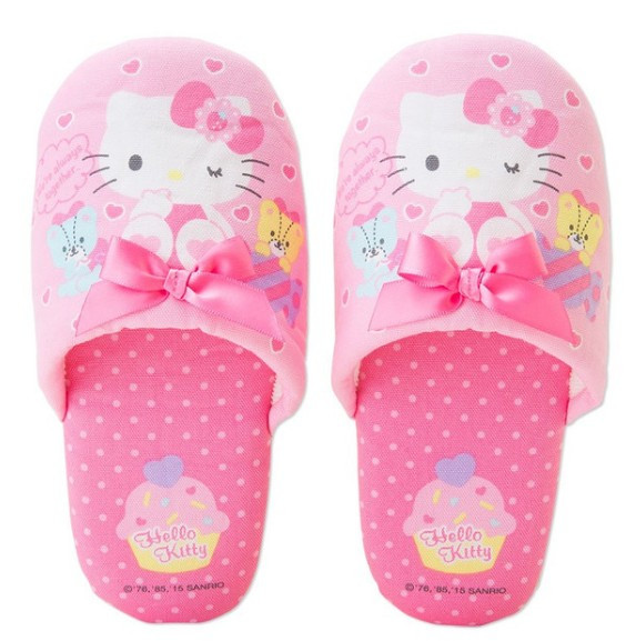 pink hello kitty slippers