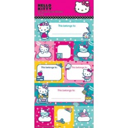Hello Kitty Sticker Name Lables
