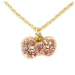 Hello Kitty Pave Necklace