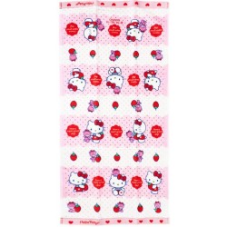 Hello Kitty Face Towel: Strawberry
