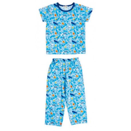 Shinkaizoku Half-Sleeves Pajamas 90 Cmflg