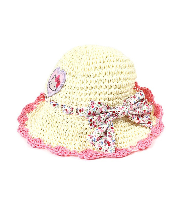 Hello Kitty Paper Straw Hat: Heart 