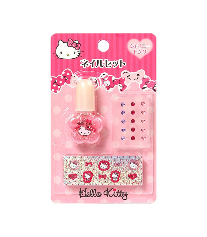 Hello Kitty Nail Polish & Nail Stickers - The Kitty Shop Hello Kitty Nail Polish & Nail Stickers - The Kitty Shop