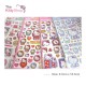 Hello Kitty Clear Candy sticker (4 x 5 sheet)