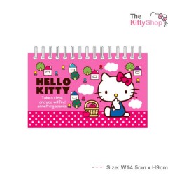Hello Kitty Spring Schedule Notebook (Red / Pink)