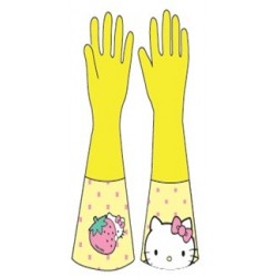 Hello Kitty Kitchen Gloves: Yellow