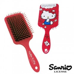 Hello Kitty Square Hair Brush Red