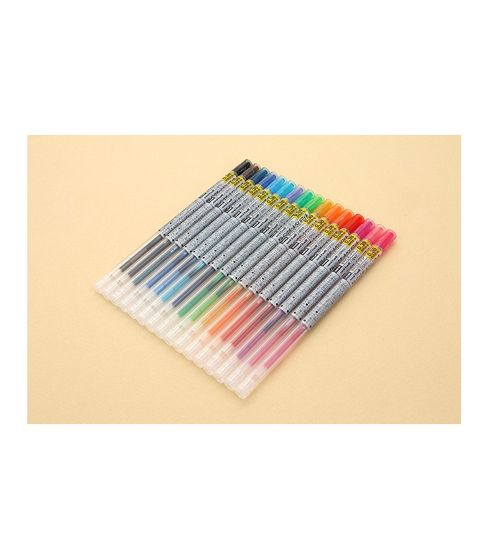 4pcs UNI-BALL UMR-109-38 0.38mm roller ball pen only REFILL Orange Japan 