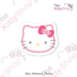 Hello Kitty Post-it Sticky Notes (Face)