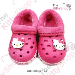 Hello Kitty Eva Lined Croc slip-on shoes Pink (180)