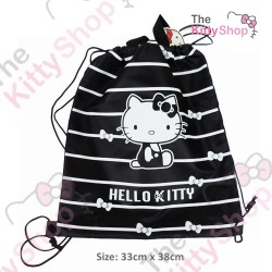 Hello Kitty Drawstring Jute Sack