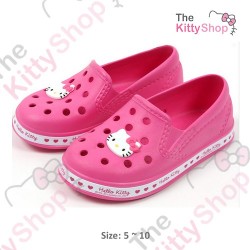 Hello Kitty Eva Croc Slip-on Shoes Pink (150mm)