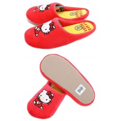 Hello Kitty Child Velour Mule Slippers Pink (200)