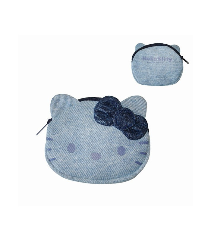 D-CUT DENIM COIN PURSE: LI KT