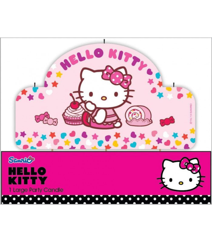 PARTY CANDLES HELLO KITTY
