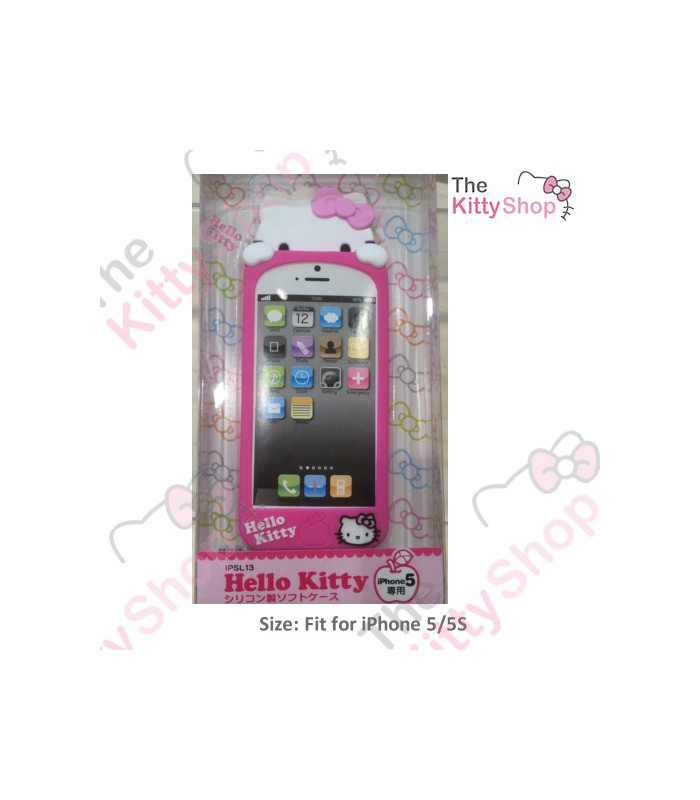 HK Iphone5 silicon phonecase Peekaboo2 pink