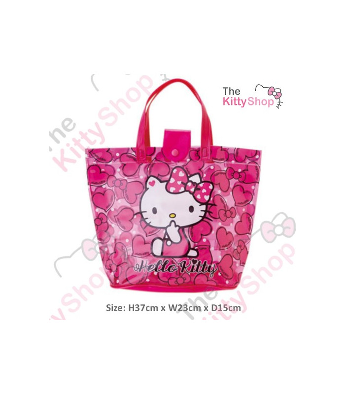 VINYL BUCKET BAG: P HEART KT