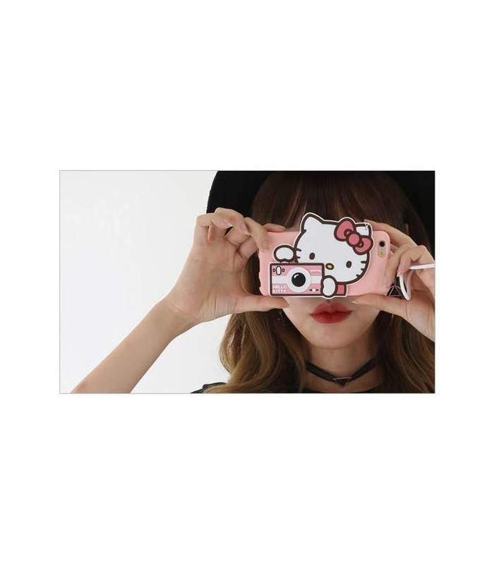 Hello Kitty iPhone X Cover Pink Camera