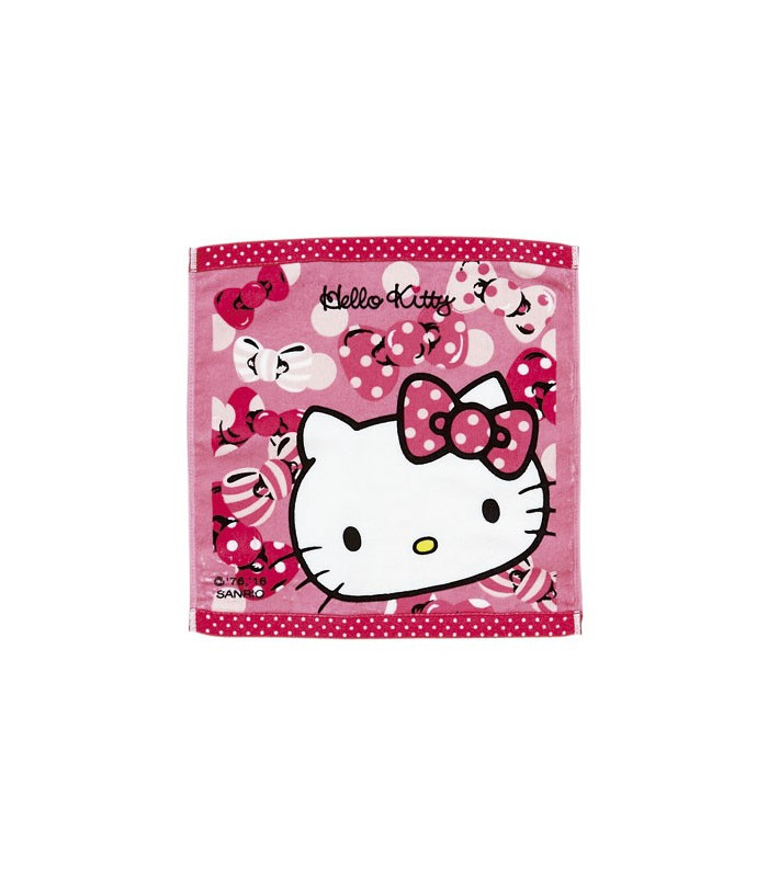 Hello Kitty Wash Towel: Ribbon