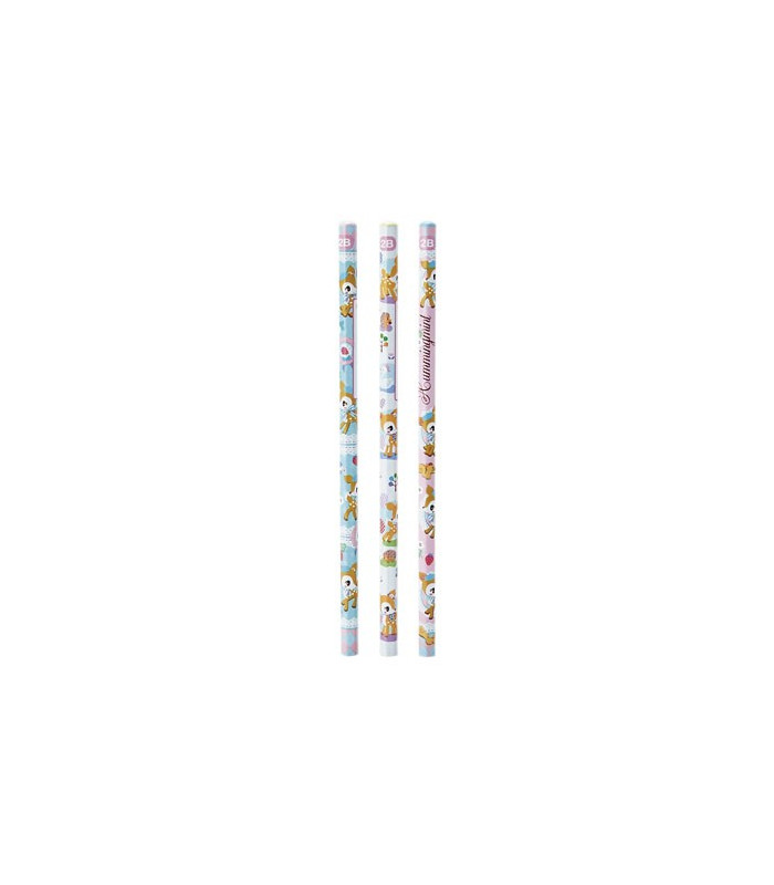 Hummingmint  3Pcs Pencil Set: 2B Clover