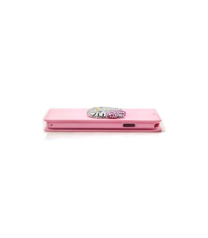 Hello Kitty iPhone5 / 5S Face Dairy Bling Case Cover