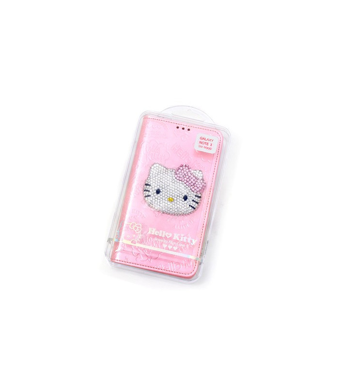 Hello Kitty iPhone5 / 5S Face Dairy Bling Case Cover