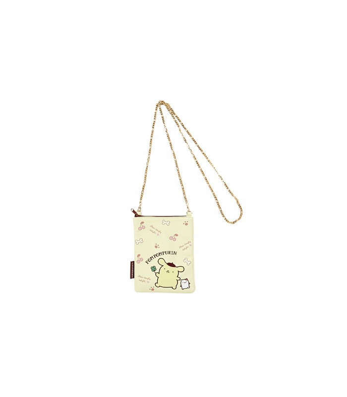 Pompompurin Shoulder Pouch with Chain
