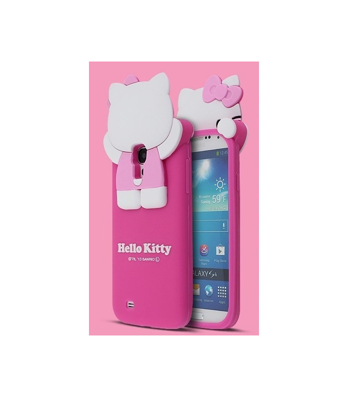 Hello Kitty iPhone5 / 5S Silicon Peekaboo2 Pink Case