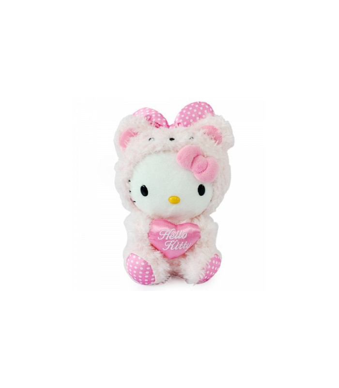 Hello Kitty Pink Heart Plush(M)