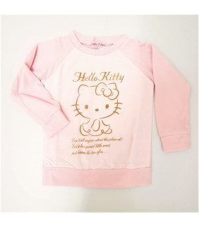 Hello Kitty Knit Long Sleeve Tee 110 Lp