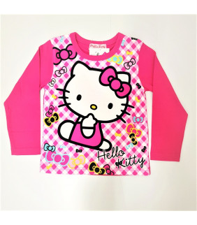 Hello Kitty Lng Slv Big Prnt Tshirt P100