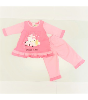 Hello Kitty Baby Girl Pyjamas Pink 0-24Month