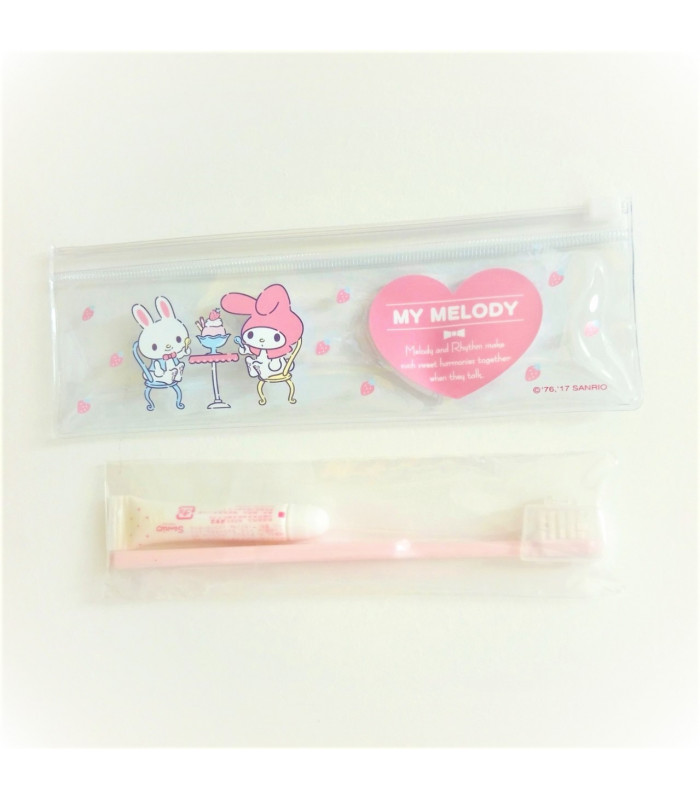 My Melody Travel Toothbrush Set: Fsp