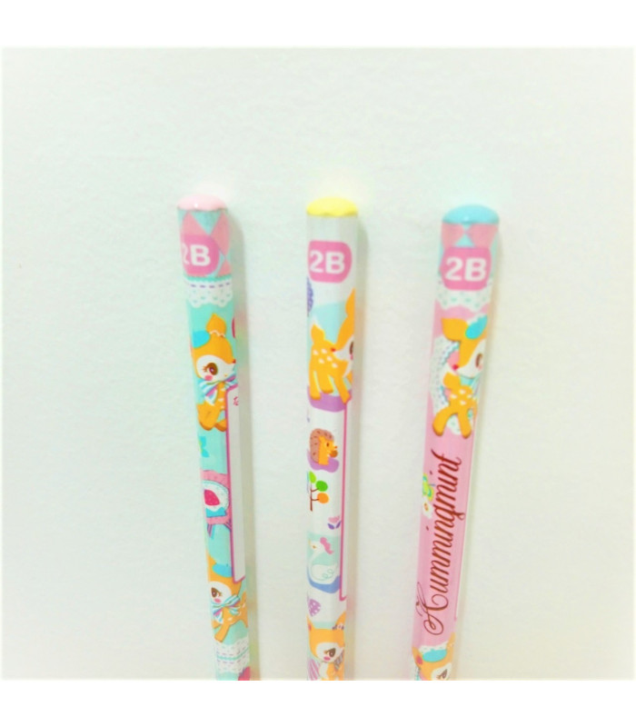 Hummingmint  3Pcs Pencil Set: 2B Clover