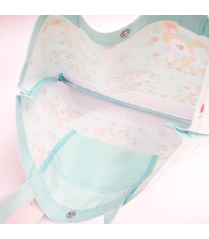 Hummingmint  Laminated Tote Bag: Clover