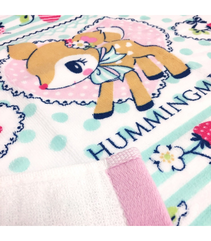 Hummingmint  Wash Towel: Strawberry