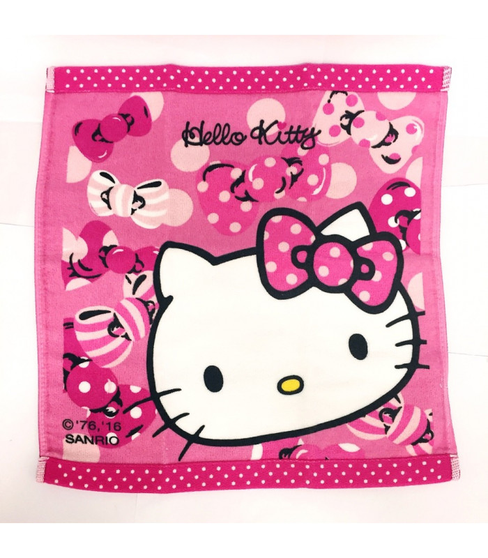 Hello Kitty Wash Towel: Ribbon