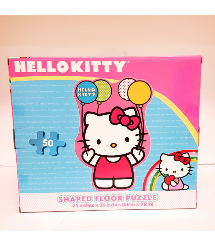 Hello Kitty Shaped Floor Puzzle-50pc