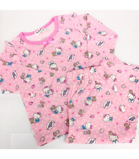 Hello Kitty Long sleeves Pajamas P  90