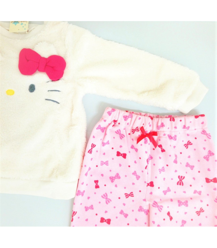 Pyjama Hello Kitty Elvis rouge / blanc taille 98