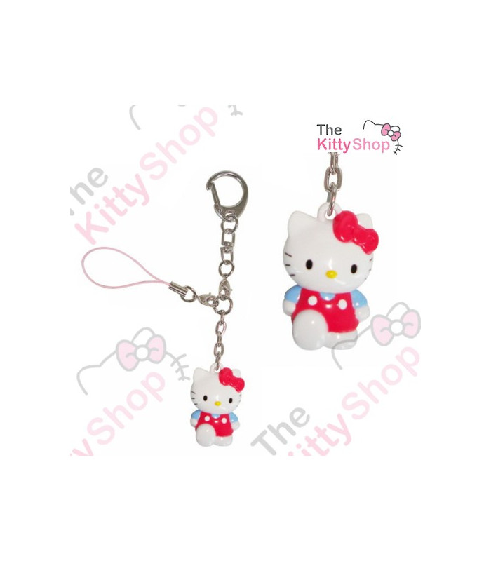 Hello Kitty Red Walking Mascot Key Holder