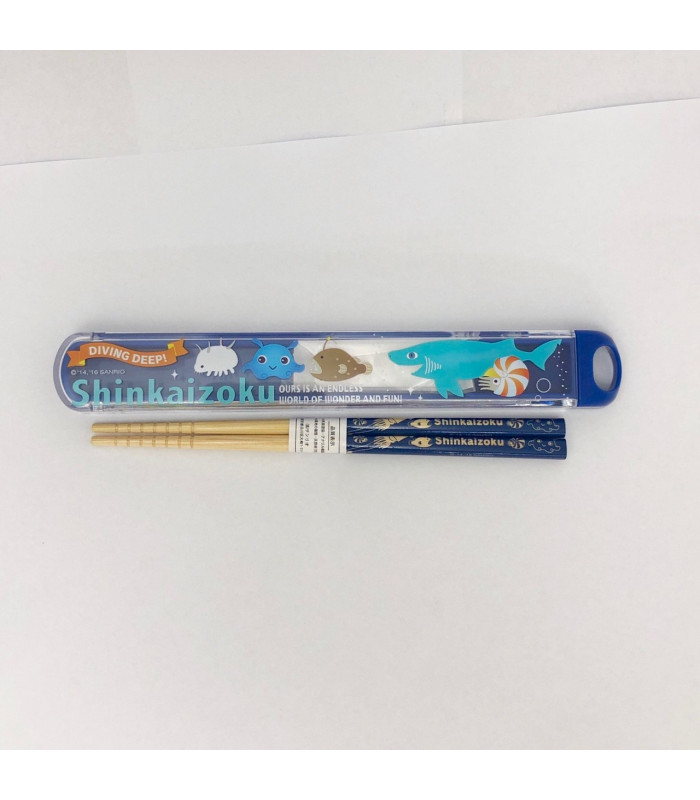 Shinkaizoku Chopsticks & Case: Logo