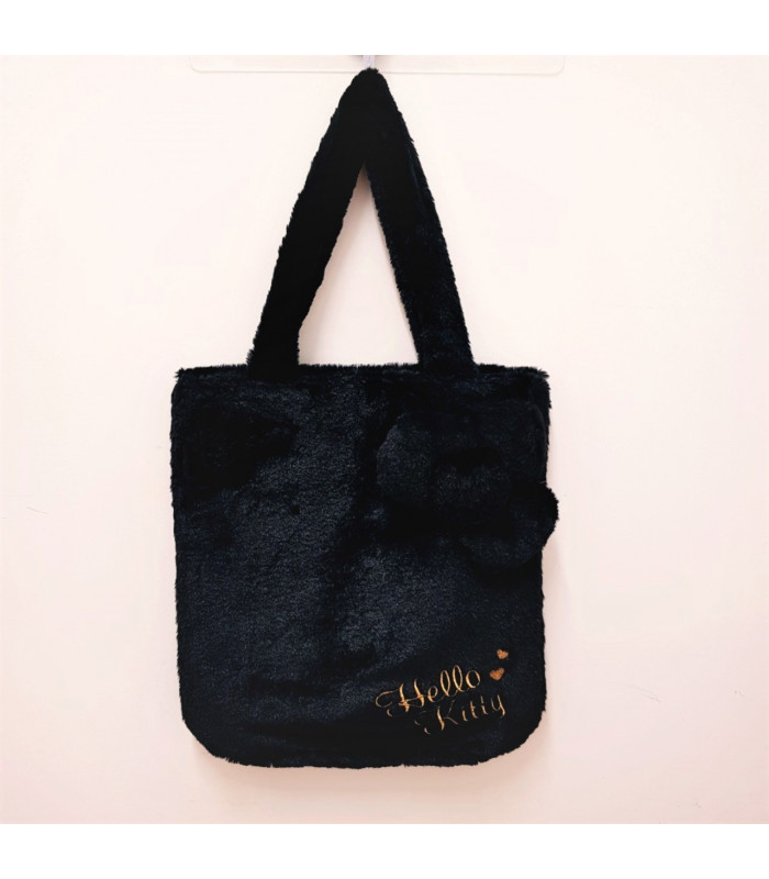 Hello Kitty Tote Bag: Boa Embr